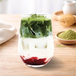 มัทฉะซอสผลไม้ ( Matcha Fruit Fusion )