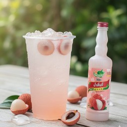 น้ำลิ้นจี่โซดา