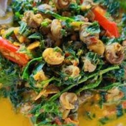 แกงคั่วเนื้อหอยขม