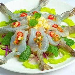 กุ้งแช่น้ำปลา