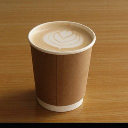 ลาเต้ร้อน