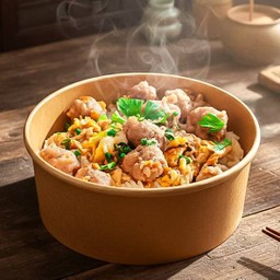 ข้าวแห้งหมูล้วน