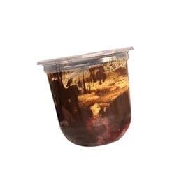 Strawberry (Chocolate+Kunafa) cup