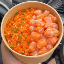 ข้าวหน้าด้งม่อนเต๋าไข่กุ้ง