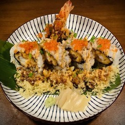 C03 - โรลกุ้งเทมปุระ Ebi Tempura Blossom Roll
