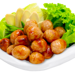 ไส้กรอกอีสาน และ อาหารตามสั่ง