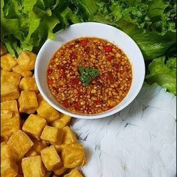 เมี่ยงเต้าหู้เจ