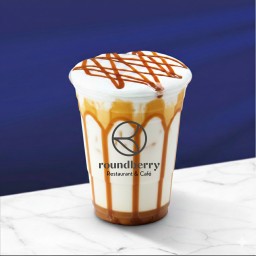 นมสด คาราเมลเย็น