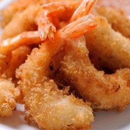 กุ้งชุบแป้งทอด