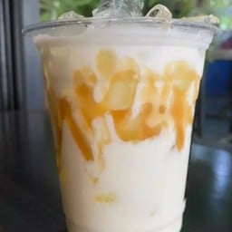 นมสดคาราเมล เย็น