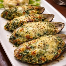 หอยนิวซีแลนด์อบชีส