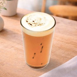 ชาไทยชีส ( Thai Tea with Cream Cheese Foam )