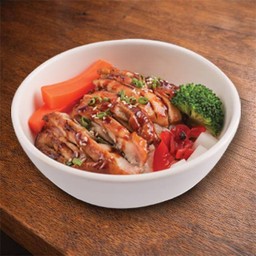 ข้าวหน้าไก่ย่าง เทอริยากิ ( Grilled Chicken Teriyaki Don )