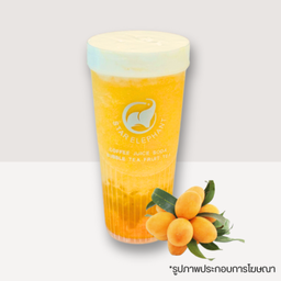 ชามะยงชิดปั่นครีมชีส Mayongchid smoothie with creamcheese