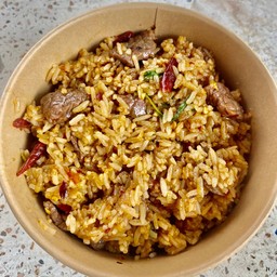 ข้าวคลุกกะเพรา