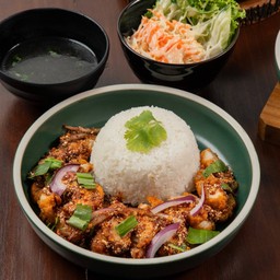 เซต ข้าวยำไก่แซ่บ