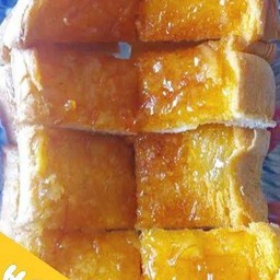 ปังแผ่นปิ้งแยมสับปะรด