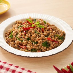 กะเพราหมู(กับข้าว)