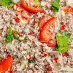 ยำวุ้นเส้นหมูสับ