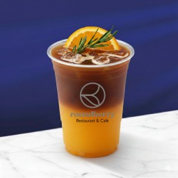 กาแฟส้มเย็น