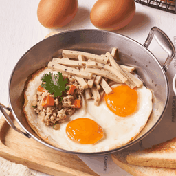 ไข่กระทะไก่ยอ