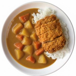 ข้าวแกงกะหรี่ไก่กรอบ