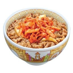 ข้าวหน้าเนื้อกิมจิ