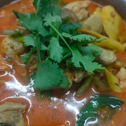 ต้มยำไก่บ้านน้ำข้น