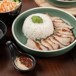 เซต คอหมูย่างจิ้มแจ่ว