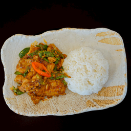 หมูนุ่มล่องใต้ Soft Marinated Pork & Curry Paste