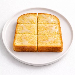 ขนมปังปิ้งเนยนม