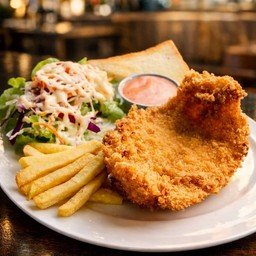 สเต๊กปลาดอลลี่ทอด (จัมโบ้)