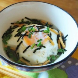 Chaduke-Hot-Fried Egg-150g ข้าวต้มร้อน+ไข่ดาว-150g 茶漬け目玉焼き150