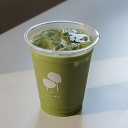 Matcha latte (เย็น)