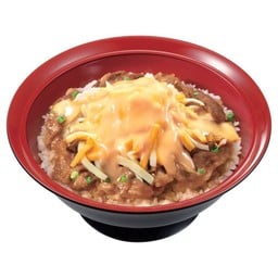 ข้าวหน้าเนื้อย่างชีสลาวา