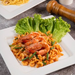 มักกะโรนีกุ้ง