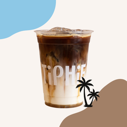 กาแฟ ลาเต้ ตาลโตนด เย็น