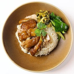 ข้าวขาหมู | Braised Pork Knuckle on Rice