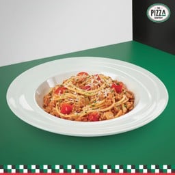สปาเก็ตตี้หมูสับซอสมะเขือเทศ (pasta)
