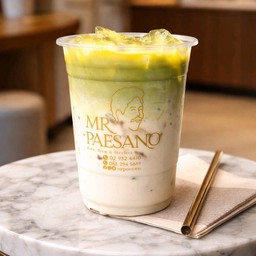 มัทฉะลาเต้เย็น Iced Matcha Latte