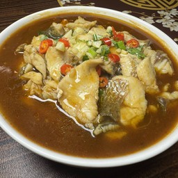 ปลากระพงต้มแบบเสฉวน