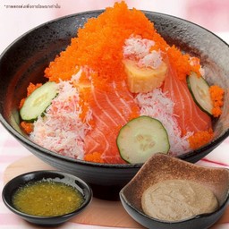 ข้าวหน้าปูซูไวหน้าล้น