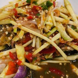 ตำปูปลาร้ามะม่วง