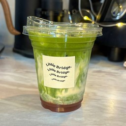 Strawberry Matcha Latte