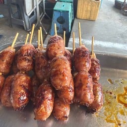 หมูปิ้งโบราณเจ้าเก่าตลาดดอนทอง ตลาดเย็นบ้านใหม่