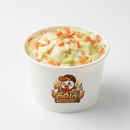 โคลสลอว์โฮมเมด ทานคู่กับไก่ทอด
