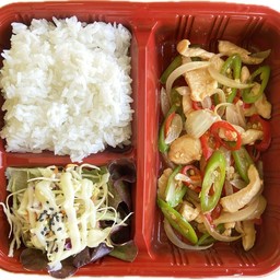 ผัดพริกสดไก่