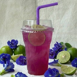 น้ำอัญชันมะนาว