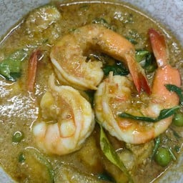 แกงเขียวหวานกุ้ง