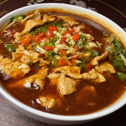 หมูแผ่นต้มแบบเสฉวน